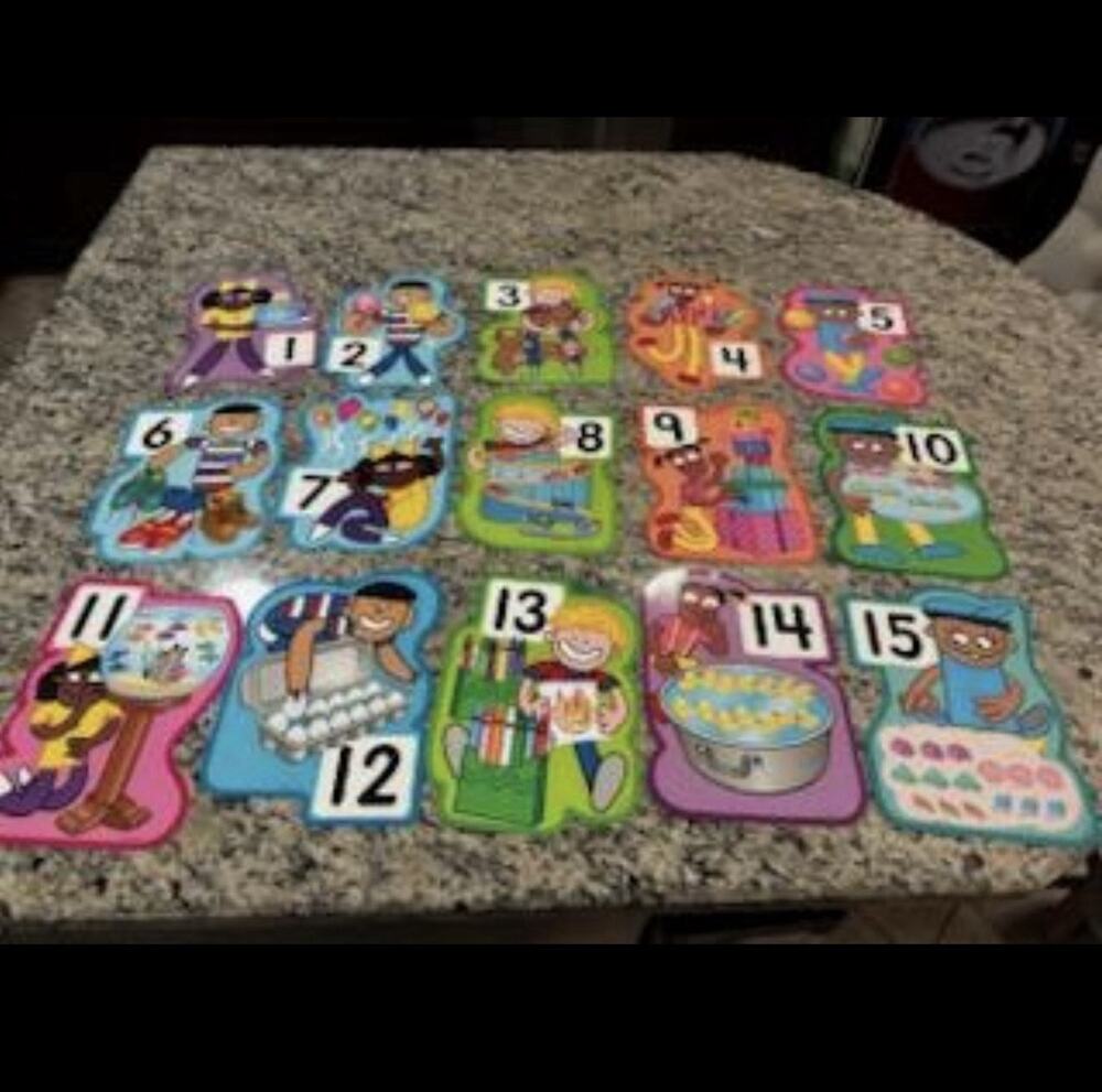 Lakeshore Number and Counting Board set 1-30